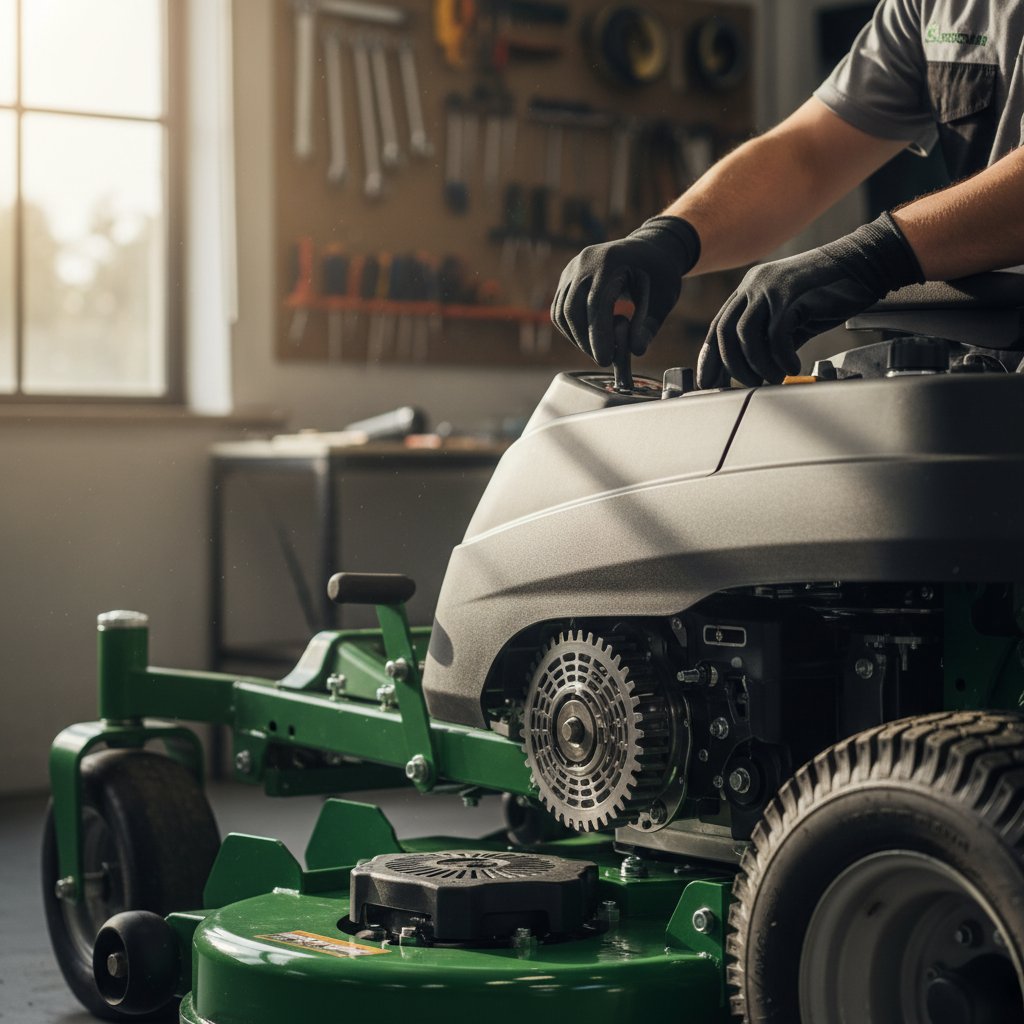Professional grass cutting equipment